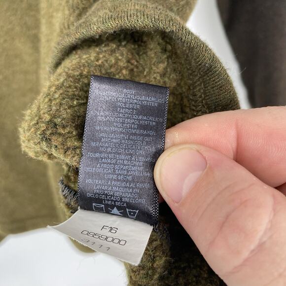 Kuhl Interceptor 1/4 Zip Mock Neck Pullover Green Fleece Men's Size XL - Picture 9 of 9